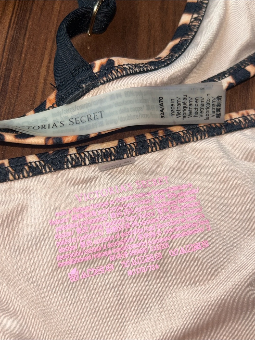 32A / medium Victoria’s Secret bombshell bling swim bikini set - Picture 2 of 4